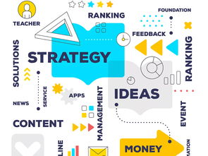 商務風格扁平化PPT小圖標素材 賦能國內外廣告業務高效呈現